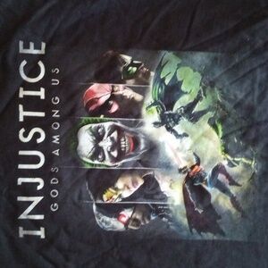 Injustice gods among Us DC comic extra large shirt